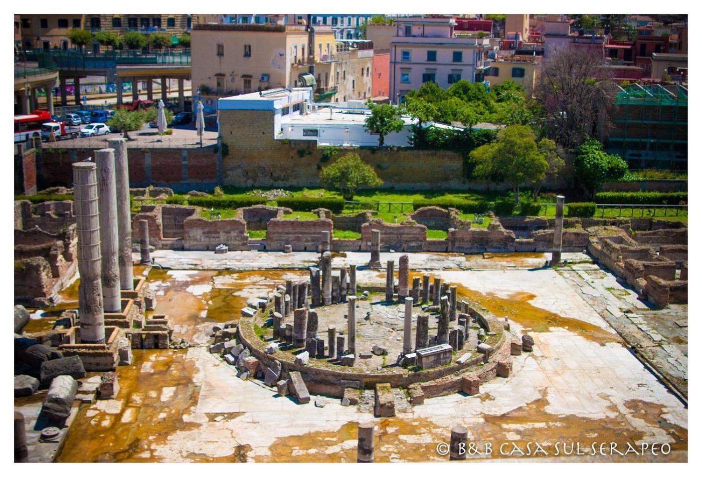 Casa Sul Serapeo ปอซซุออลี ภายนอก รูปภาพ